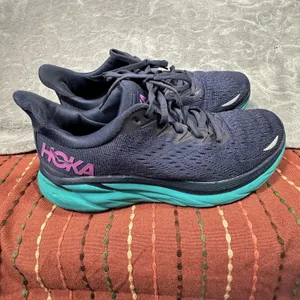 Hoka One One Clifton 8 Outer Space Atlantic 1119394 OSAT Size 8 Women Sneakers thumbnail 5