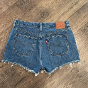 Levi’s 501 Original Fit High Rise Jean Shorts Premium No Stretch thumbnail 11