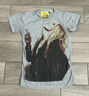 Two tone printed tshirt Gray thumbnail 1