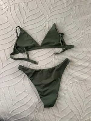 Army Green Bikini Size XS thumbnail 5
