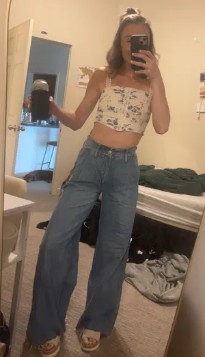 Garage Wide Leg Jeans  thumbnail 1