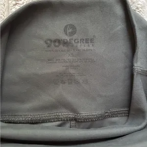 90 Degree by Reflex muted/army green flare leggings with pockets thumbnail 3