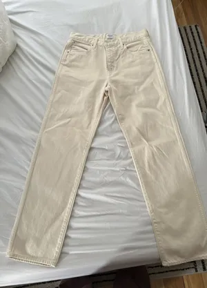 Cream Aritzia Sunday Best Pants thumbnail 1