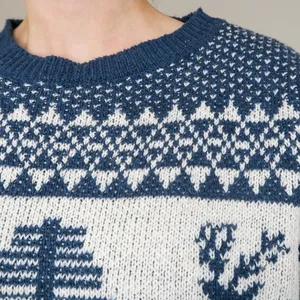 Vintage 90s Nordic Reindeer Christmas Sweater thumbnail 6