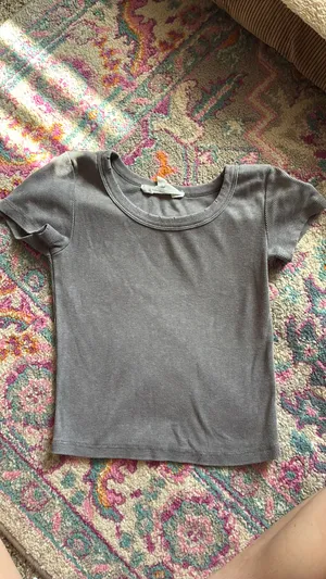 Hippie Rose grey top thumbnail 6