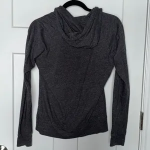 Gray Nike Activewear Full Zip Hoodie thumbnail 2