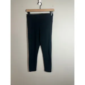 Lilybod‎ Zoe Air-Core 7/8th Leggings Womens Small Black High Rise Activewear Gym thumbnail 2