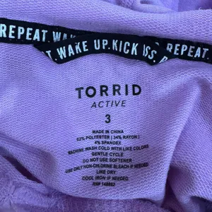 Torrid Purple Everyday Fleece Long Sleeve Active Hoodie Sweatshirt Plus Size 3X thumbnail 6