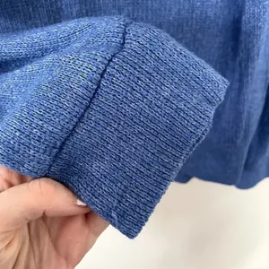 Old Navy blue‎ crew neck knit sweater top comfortable shirt casual classic thumbnail 4