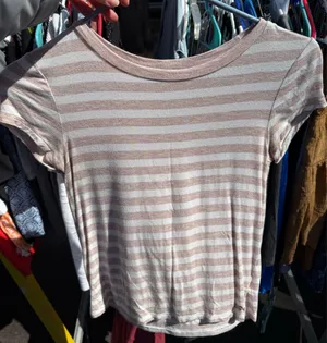 American Eagle Striped Tee Soft thumbnail 1