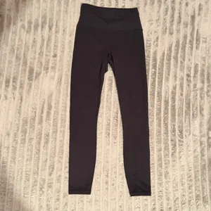 Prana Womens High Waisted Yoga Leggings Charcoal Gray XS Activewear Workout thumbnail 2