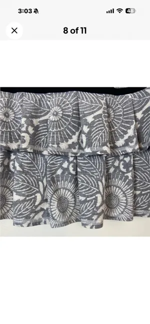 lululemon Athletica Black and Gray Skirt Size 6 thumbnail 7