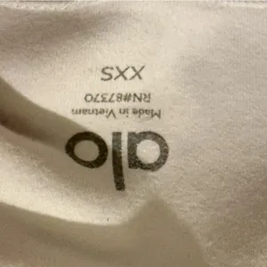 ALO YOGA White Moto Leggings XXS Mesh Workout Athleisure‎ Airbrush thumbnail 4