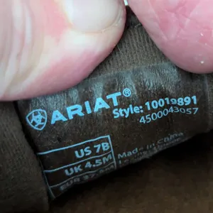Ariat Cruiser Slip On Shoes Cow Animal Print Brown Womens 7 Western Southwestern thumbnail 7