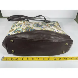 Gregg Gift Company Grace Collection Floral Tote Zip Lined Pockets Charm Card thumbnail 9