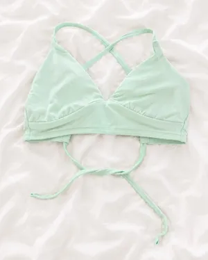 Calia Mint Green Criss Cross Bikini Top XS thumbnail 1