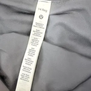 Lululemon Speed Up Short 2.5" Low-Rise Black Size 14 Running Liner NWT thumbnail 8