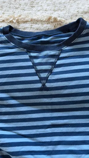 Blue striped set thumbnail 3