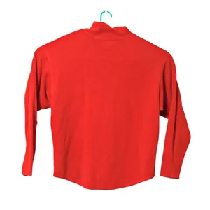 Marmot Mens Red Fleece Polartec Sweatshirt Pullover Half Zip Size XL Poly Blend thumbnail 2
