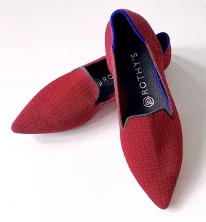 Rothy’s The Point Ballet Flats in Rare Limited Edition Scarlett Tweed thumbnail 1