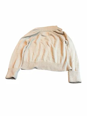 Abercrombie notch neck oversized sweater thumbnail 4