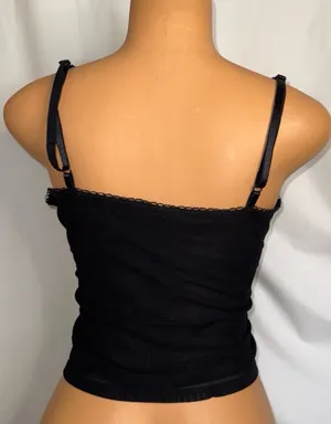 Black Lace Tank Size L thumbnail 2