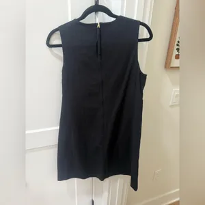 NWT Lilly Pulitzer Edita Embellished Stretch Shift Dress Black thumbnail 8