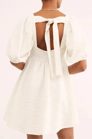 FREE PEOPLE Violet Puff Sleeve Mini Dress thumbnail 2