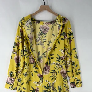 Ann Taylor LOFT Floral Print Boatneck Long Sleeve‎ Shift Dress Size 4 thumbnail 10