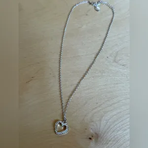 Silver Heart Pendant Necklace thumbnail 2