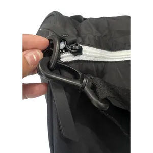ZYIA Active x Vooray Everywhere Gym Duffle Bag Black White Carry On Luggage NWOT thumbnail 7