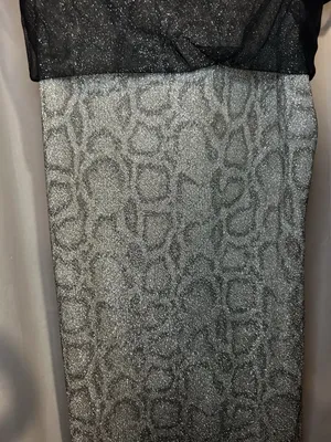 Vintage 1990s Byer Too! Glitter Mesh Leopard Print Slip Dress Size 3 thumbnail 8