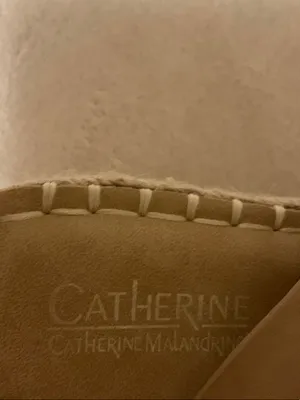 Catherine Malandrino Tan Leather Espadrille Platform Slingback Sandals thumbnail 8