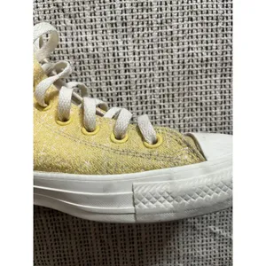 Converse hi tops hybrid texture jacquard yellow size 10 thumbnail 10