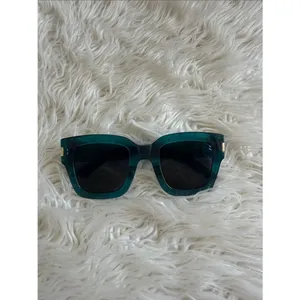 Saint Laurent Teal Sunglasses thumbnail 2