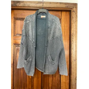 Pilcro Acid Washed Cardigan XS thumbnail 2