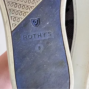 Rothy’s The Original‎ Slip On Sneaker Grey Black Knit Camo thumbnail 5