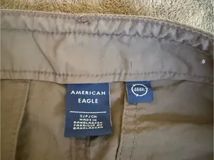 American Eagle Outfitters Olive Cargo Pants thumbnail 6