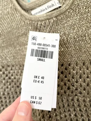 Abercrombie Open-Stitch Lurex Sweater Tank thumbnail 3