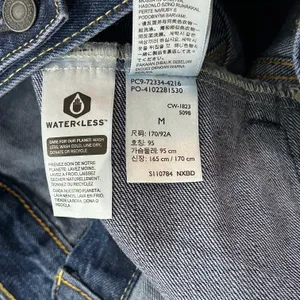 Levi's Classic Retro Type 3 Dark Blue Denim Jean Trucker Jacket NWT Adult M thumbnail 6