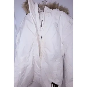The North Face Arctic Parka Women's Plus Size 2X Down Winter Jacket Cream New thumbnail 14