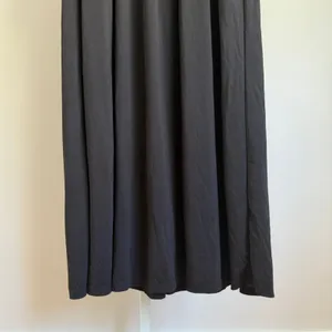 Zattcas Women's XXXL Black Maxi‎ Dress Long Lace Sleeve V Neck thumbnail 3