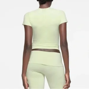 NWT SKIMS Cotton Jersey T-Shirt In Pistachio XS ( SOLD OUT) thumbnail 3