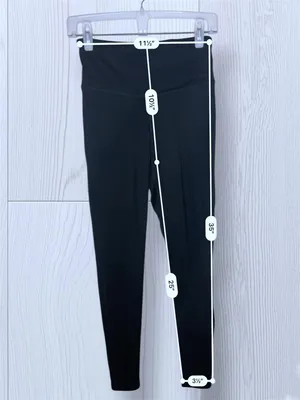 CHAMPION Women’s Black Absolute Eco High-Rise Leggings - Size S thumbnail 7