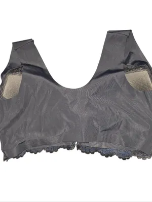 Black Lace Bra Size Large thumbnail 2