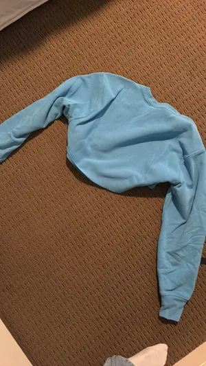 Champion Crewneck cropped blue M thumbnail 2
