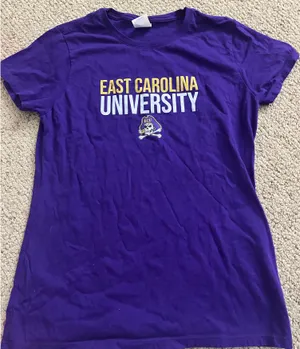 East Carolina T shirt thumbnail 1