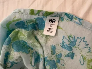 Floral Smocked Free People Tank Top thumbnail 4
