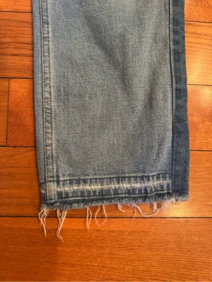 Abercrombie & Fitch Zoe Natural Rise Ankle Straight Jeans Size 27/4 Regular thumbnail 3