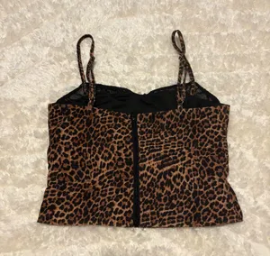 Leopard Top & Mini Skirt Set Edikted thumbnail 5